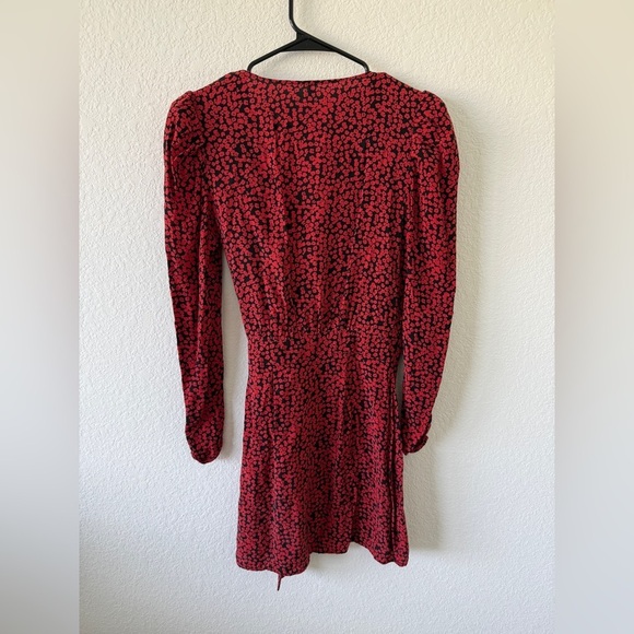 Free People Red Floral Top - Picture 5 of 6